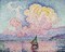 Pink Clouds Antibes Poster Print by Paul Signac - Item # VARPDX267295
